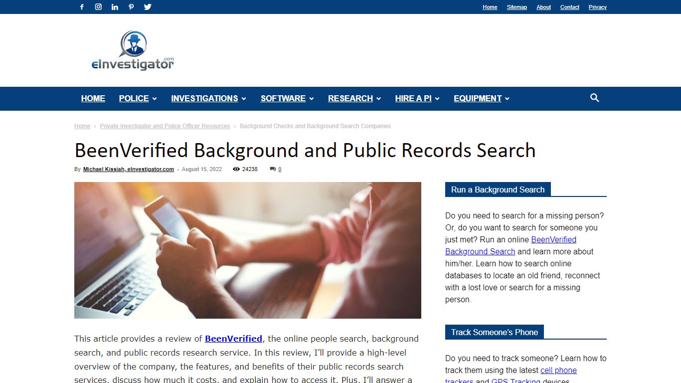 BeenVerified Background and Public Records Search